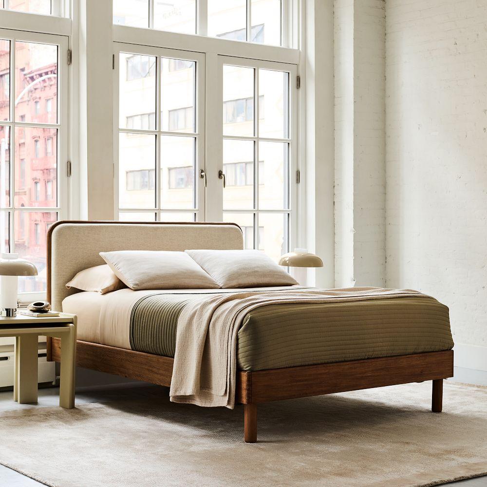 West elm platform bed discount